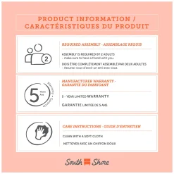 3-Drawer Twin Bed - Ulysses Winter Oak