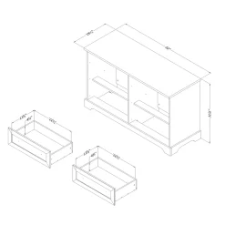 6-Drawers Dresser - Hazen White Pine