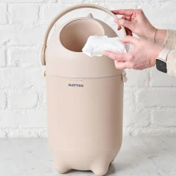 Dropy Diaper Pail - Beige