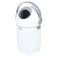 Dropy Diaper Pail - White Grey