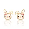 Earrings - rabbit
