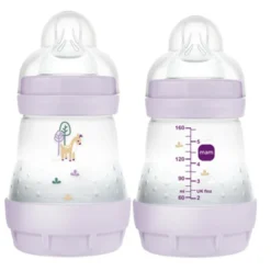 Easy Start Anti-Colic Bottle 5oz (2) - Pink Matte
