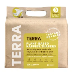 Eco Diapers Size 3 Crawler - 13-24 lbs