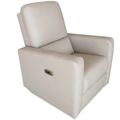 Electric Rocking and Swivel Armchair - Vinyl Tanner #20