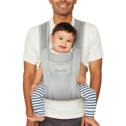 Embrace Mesh Newborn Carrier - Soft Grey