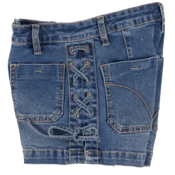 Emmy Lace-up Shorts 4-6x