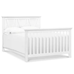 Emory Farmhouse 4-in-1 Convertible Crib - Linen White