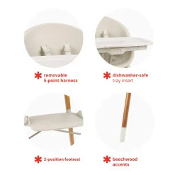 EON 4-In-1 High Chair - Oat