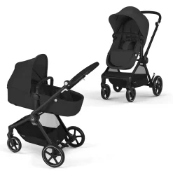 Eos Moon Black Stroller