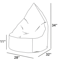 Ergo Junior Bean Bag - Galet