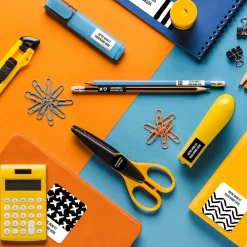 Essential Name Labels - Black patterns