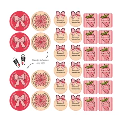 Essential Name Labels - Bows