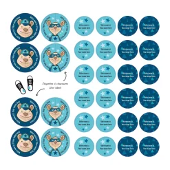 Essential Name Labels – Cachou