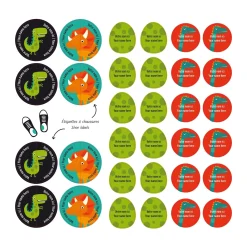 Essential Name Labels – Dinosaurs