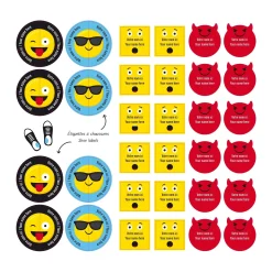 Essential Name Labels - Emojis