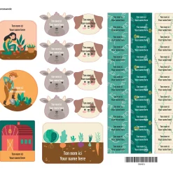 Essential Name Labels - Farm