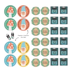 Essential Name Labels - Gnome