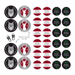 Essential Name Labels - Hunter