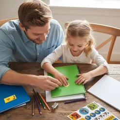 Essential Name Labels - Little Wolf