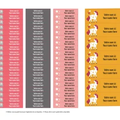 Essential Name Labels - Llamas