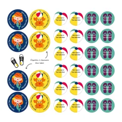 Essential Name Labels – Mermaids