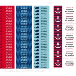 Essential Name Labels – Nautical