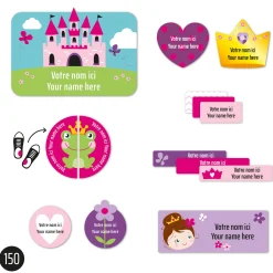 Essential Name Labels – Princesses