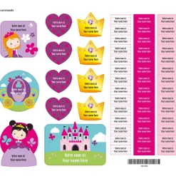 Essential Name Labels – Princesses
