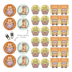 Essential Name Labels - Rodeo