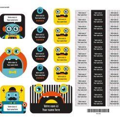 Essential Name Labels – Robots