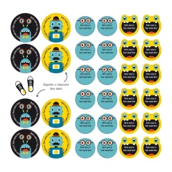 Essential Name Labels – Robots