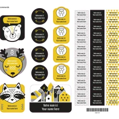 Essential Name Labels – Scandinavian