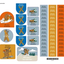 Essential Name Labels - Skidoo