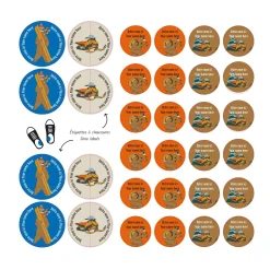 Essential Name Labels - Skidoo