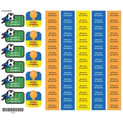 Essential Name Labels – Soccer