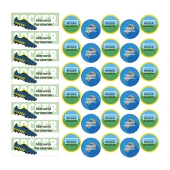 Essential Name Labels – Soccer