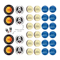 Essential Name Labels - Space