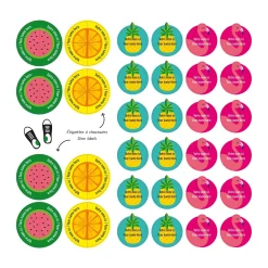 Essential Name Labels - Tropical