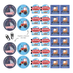 Essential Name Labels - Transport