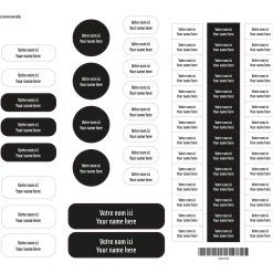 Essential Name Labels - Universals