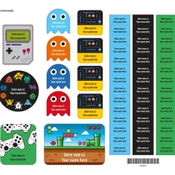 Essential Name Labels - Video Games