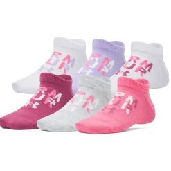 Essentials 6pk Socks 7-14