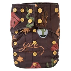 Evolution Washable Diaper - Cowboy