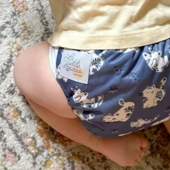 Evolution Washable Diaper - Porcelain