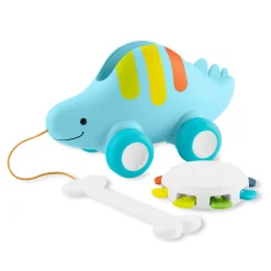Explore & More Dinosaur 3-In-1 Baby Musical Pull Toy