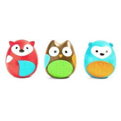 Explore and More Egg Rattles Baby Toy Trio - Multi Animals