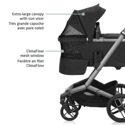 Fame Bassinet - Twillic Black