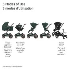 Fame Stroller - Twillic Black