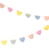 Felt Heart Garland