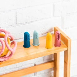 Finger Toothbrush (2) - Blue